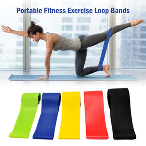 5 PCS Resistance Bands Set Elastic Bands